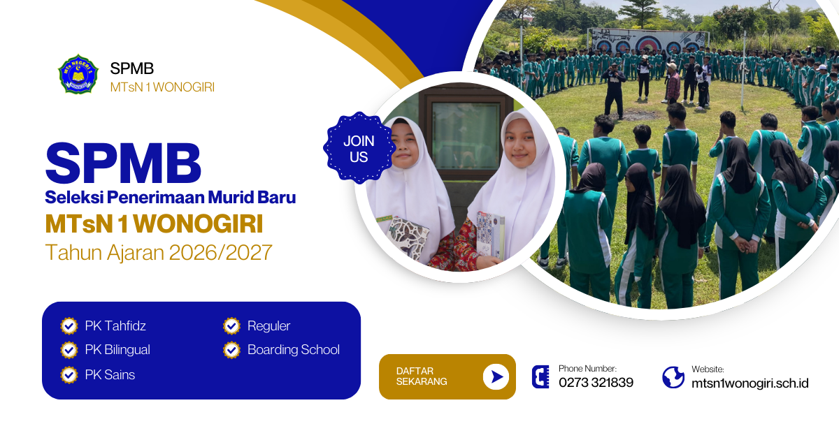 PENGUMUMAN RESMI PEMBUKAAN SPMB 2026/2027